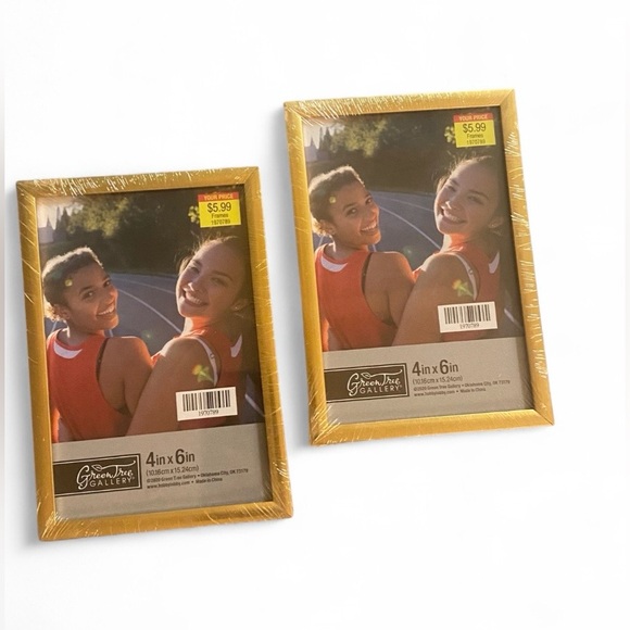 Hobby Lobby Other - Gold Picture Frames 4x6 Set of 2